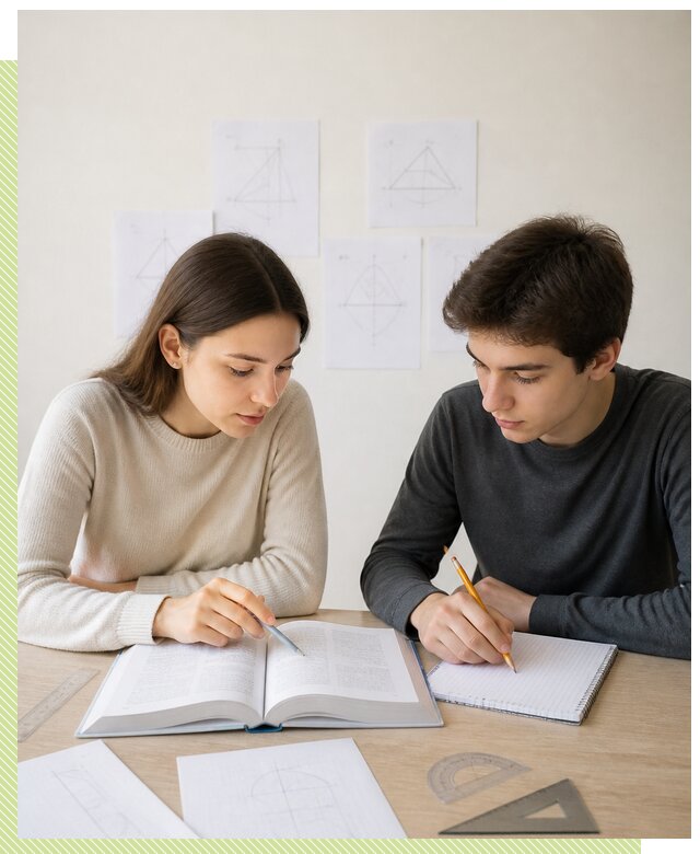 Репетитор по алгебре и геометрии для школьников в Алапаевске